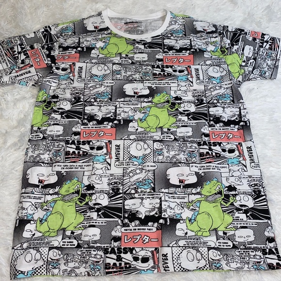 Nickelodeon Tops - Rugrats Comic Strip Nickelodeon Shirt